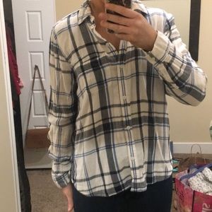 White American eagle flannel